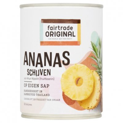 Fairtrade Original Ananasschijven op sap